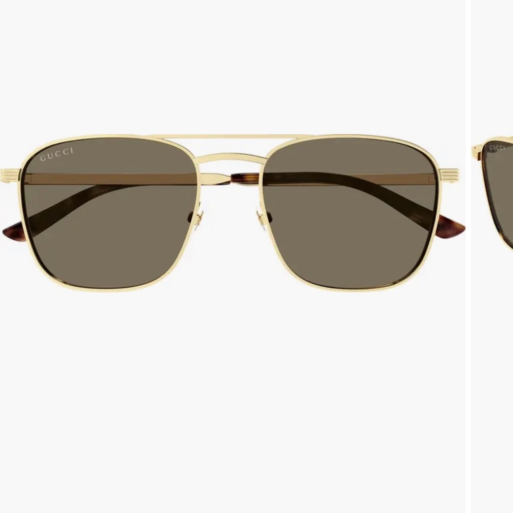Gucci 54mm Rectangular Sunglasses